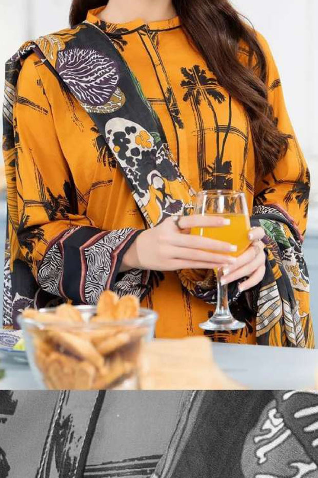 MAUSUMMERY | 3 Piece | Printed Lawn | Unstitched | FIRE