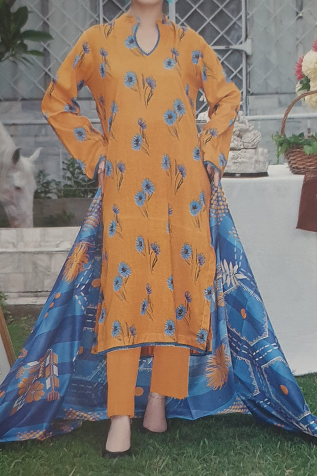 Moosa Jee | 2 Piece (Shirt/Dupatta) | Printed Lawn | Unstitched | D-2905-05