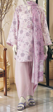 MTJ | Printed Lawn | 3 Piece | Unstitched | WSDTS-PRW-10646 2