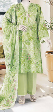 MTJ | Printed Lawn | 3 Piece | Unstitched | WSDTS-PRW-10646 7