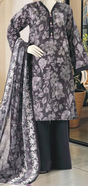 MTJ | Printed Lawn | 3 Piece | Unstitched | WSDTS-PRW-10646 8