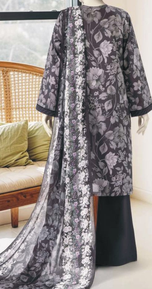 MTJ | Printed Lawn | 3 Piece | Unstitched | WSDTS-PRW-10646 8