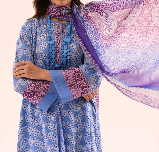 NISHAT | 3 Piece | Printed Lawn | Unstitched | 42302149