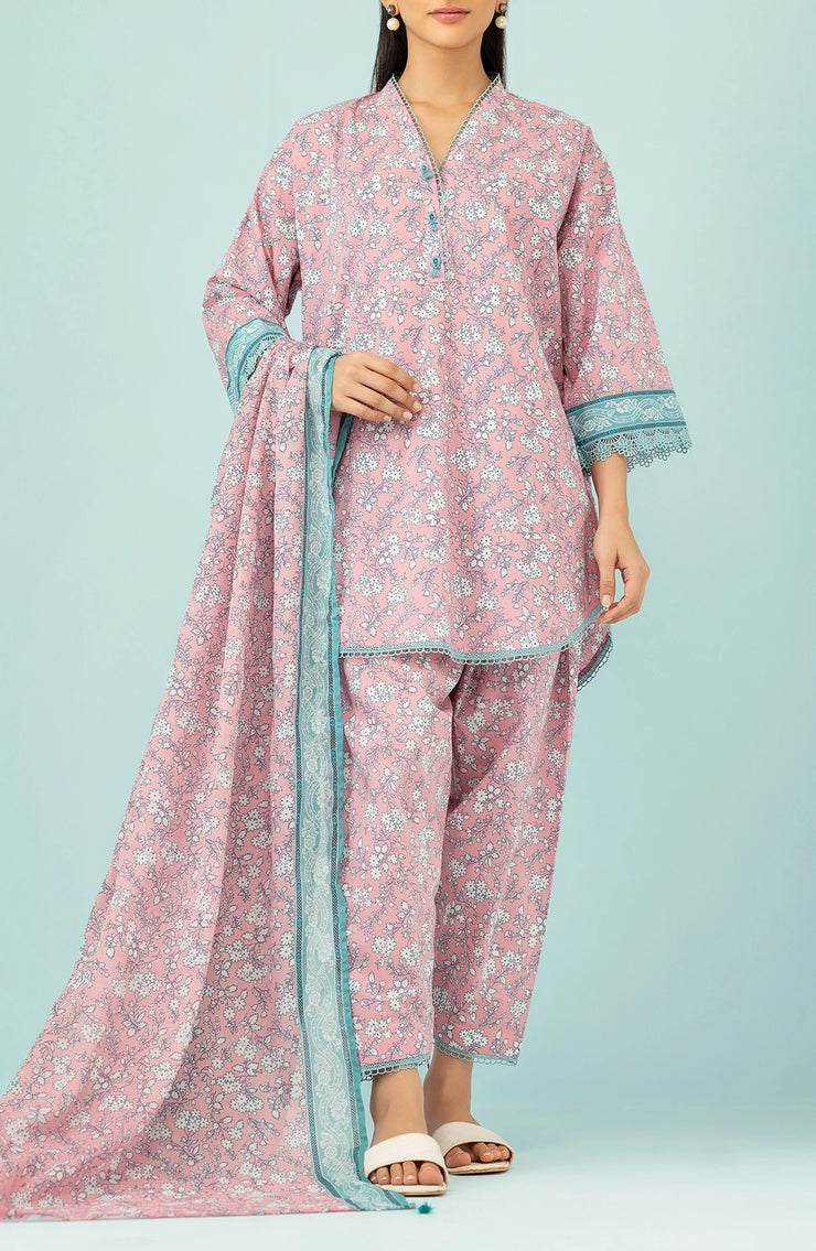 Orient | 3 Piece | Printed Lawn | Unstitched | OTL-24-429-B