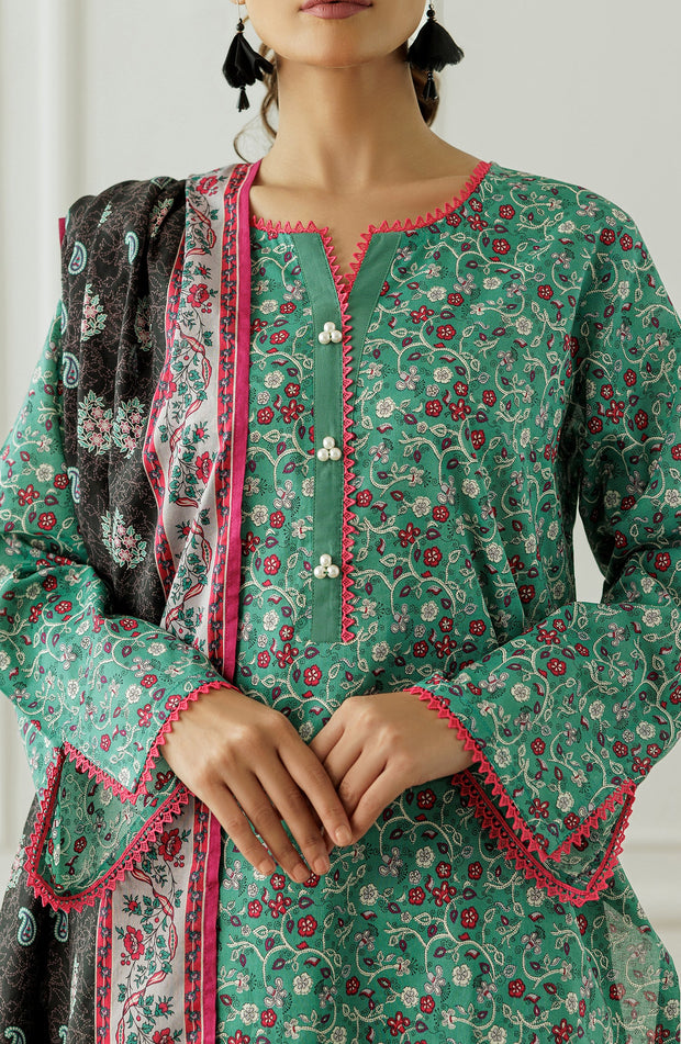 Orient | 3 Piece | Printed Lawn | Unstitched | OTL-25-291