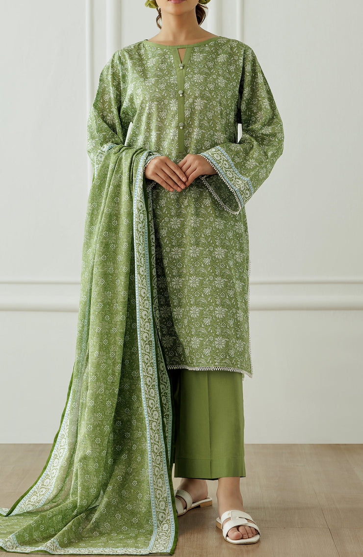 Orient | 3 Piece | Printed Lawn | Unstitched | OTL-25-295
