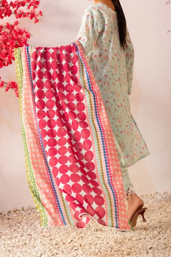 REGALIA BANA DORA | 3 Piece | Printed Lawn | Unstitched | PBDV2-5