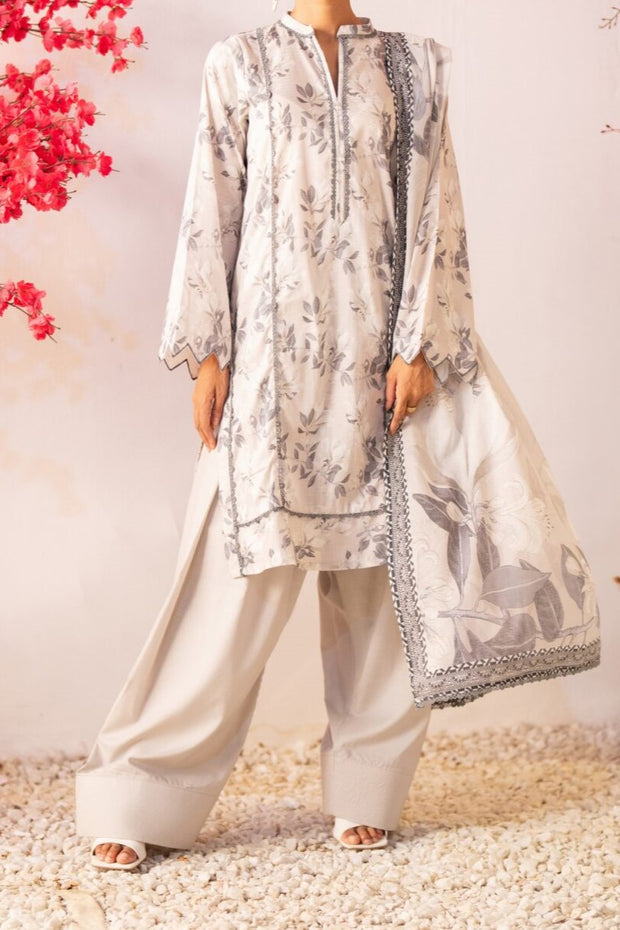 REGALIA BANA DORA | 3 Piece | Printed Lawn | Unstitched | PBDV2-6