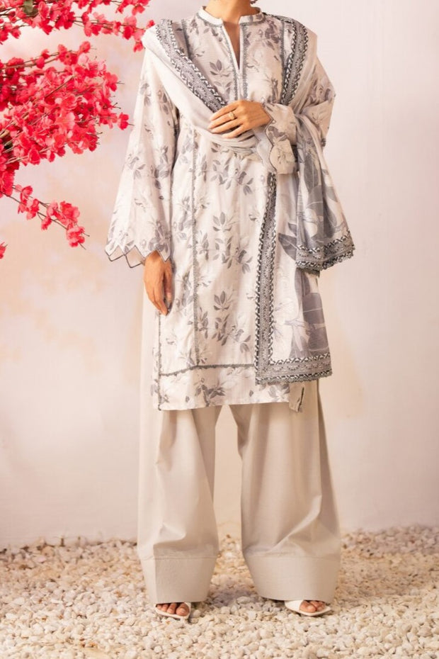 REGALIA BANA DORA | 3 Piece | Printed Lawn | Unstitched | PBDV2-6