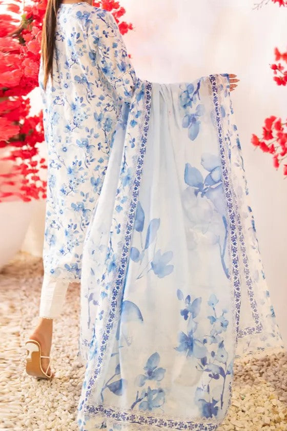 REGALIA BANA DORA | 3 Piece | Printed Lawn | Unstitched | PBDV2-9