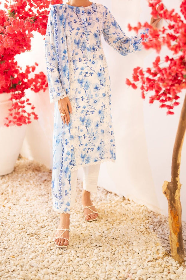 REGALIA BANA DORA | 3 Piece | Printed Lawn | Unstitched | PBDV2-9