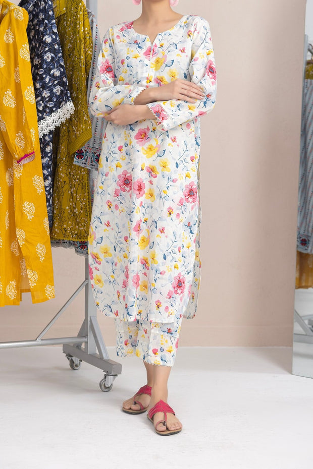 REGALIA | 2 Piece | Printed Lawn | Unstitched | IDENTIC SEPARATES V5-3