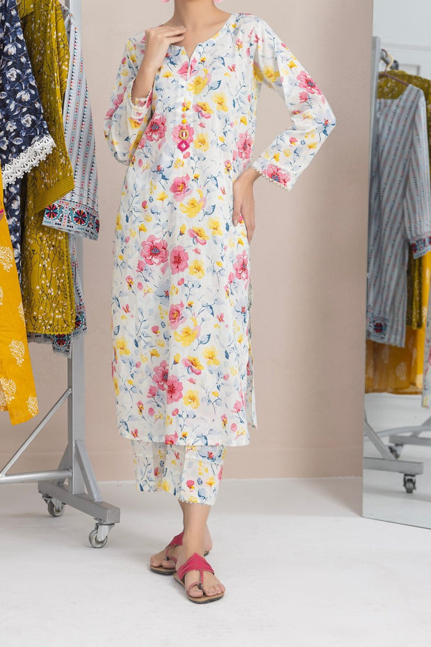 REGALIA | 2 Piece | Printed Lawn | Unstitched | IDENTIC SEPARATES V5-3