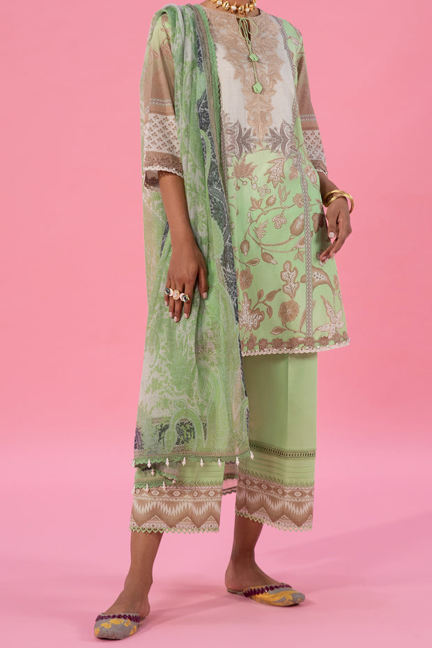 SANA SAFINAZ | 3 Piece | Printed Lawn | Unstitched | Classics Vol-3 Design 10