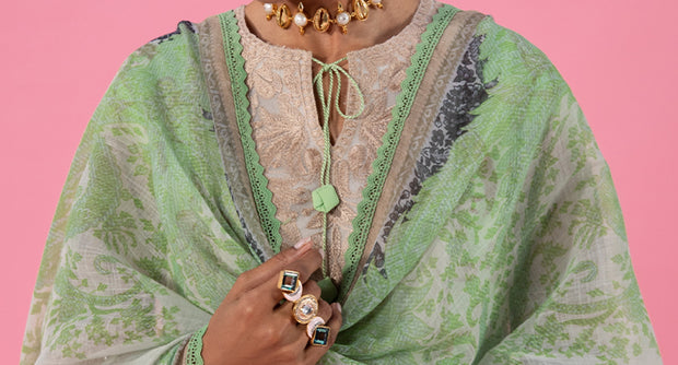 SANA SAFINAZ | 3 Piece | Printed Lawn | Unstitched | Classics Vol-3 Design 10