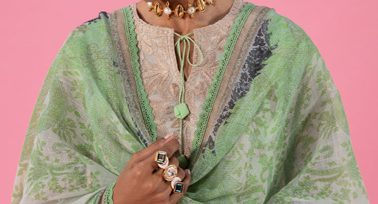 SANA SAFINAZ | 3 Piece | Printed Lawn | Unstitched | Classics Vol-3 Design 10