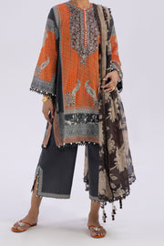 SANA SAFINAZ | 3 Piece | Printed Lawn | Unstitched | Classics Vol-3 Design 3