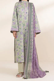 SAPPHIRE | Printed Lawn | 3 Piece | Unstitched | 00U3PDY25V33