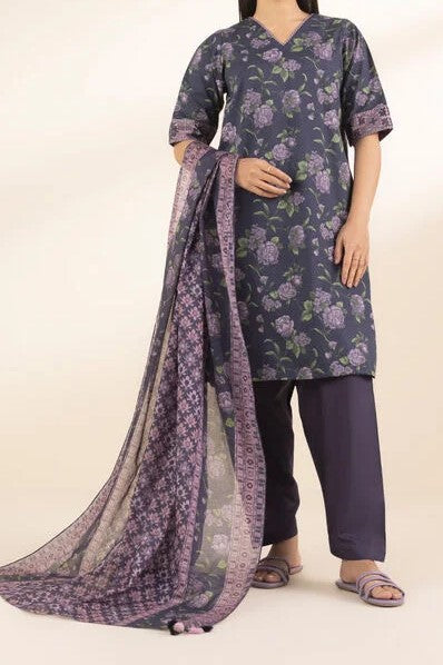 SAPPHIRE | Printed Lawn | 3 Piece | Unstitched | 0U3PDY25V313