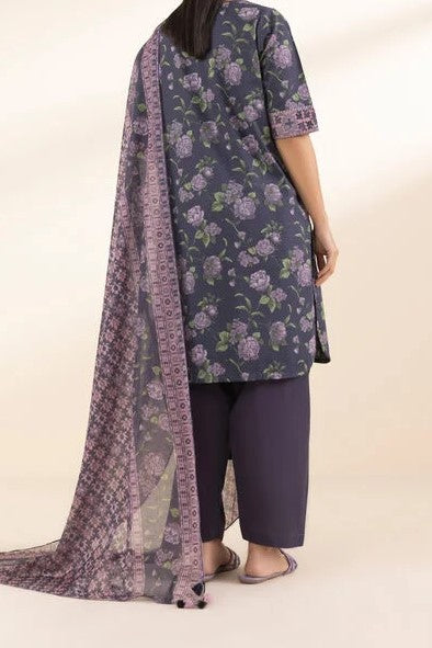 SAPPHIRE | Printed Lawn | 3 Piece | Unstitched | 0U3PDY25V313