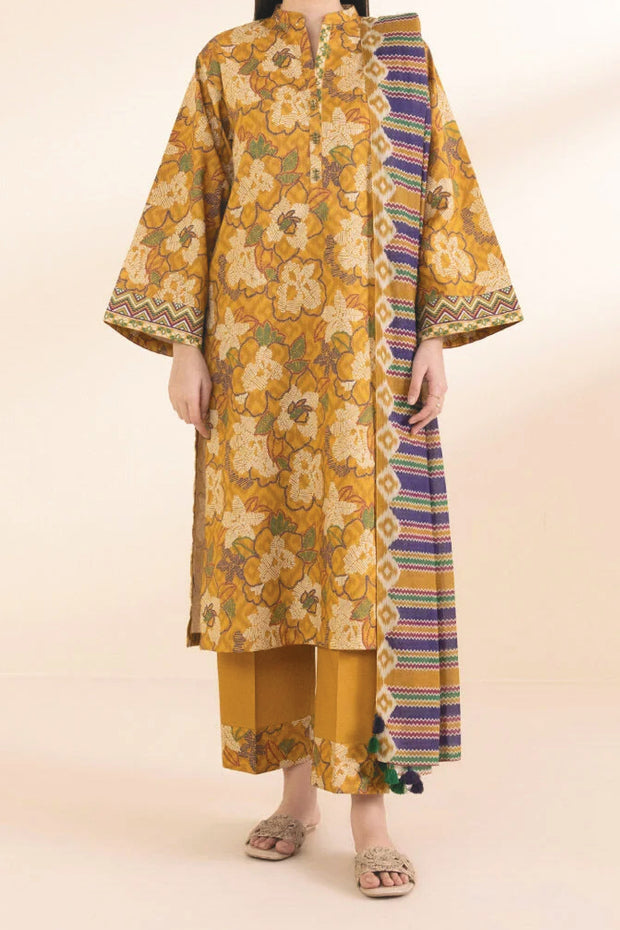 SAPPHIRE | Printed Lawn | 3 Piece | Unstitched | 0U3PDY25V320