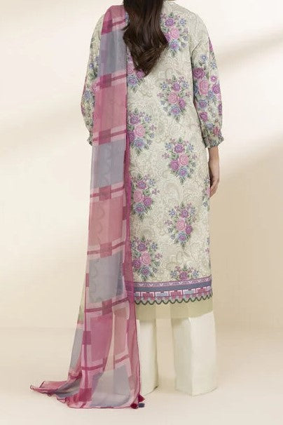 SAPPHIRE | Printed Lawn | 3 Piece | Unstitched | 0U3PDY25V361