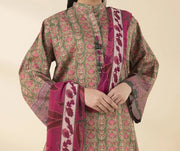 SAPPHIRE | Printed Lawn | 3 Piece | Unstitched | 0U3PDY25V365