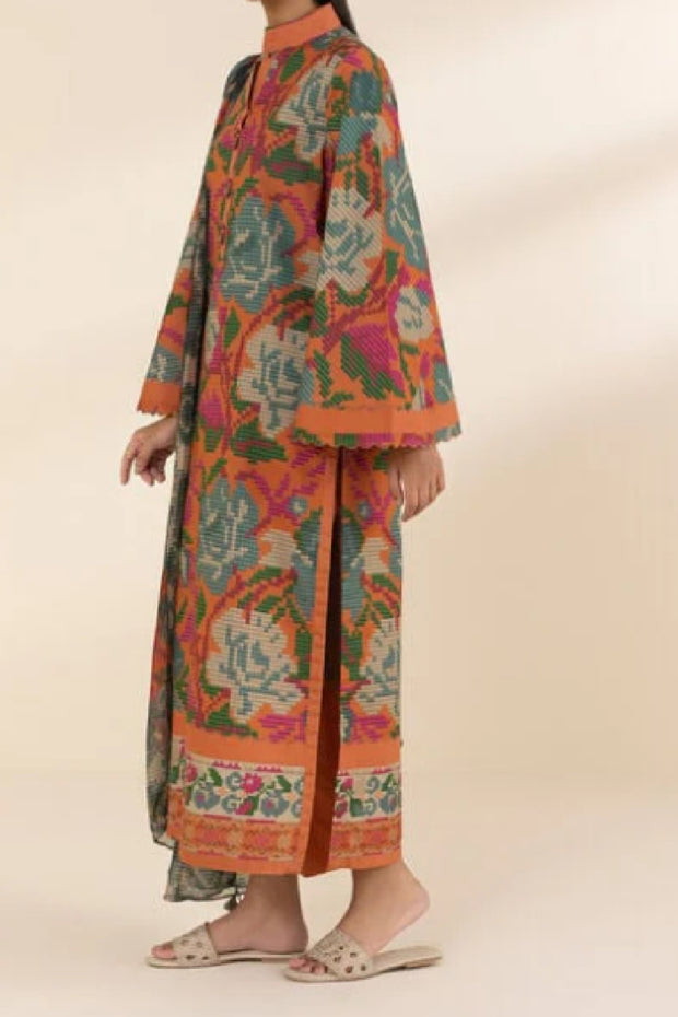 SAPPHIRE | Printed Lawn | 3 Piece | Unstitched | OU3-PDY25V11-6
