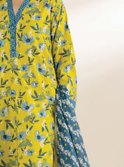SAPPHIRE | Printed Lawn | 3 Piece | Unstitched | U2D-DY25V0-10
