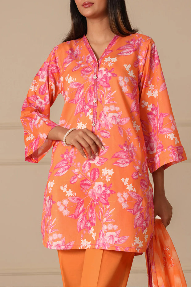SAYA | 3 Piece | Printed Lawn | Unstitched | U01-25067-08B