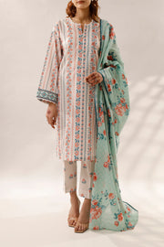 SAYA | 3 Piece | Printed Lawn | Unstitched | U01-25218-04A