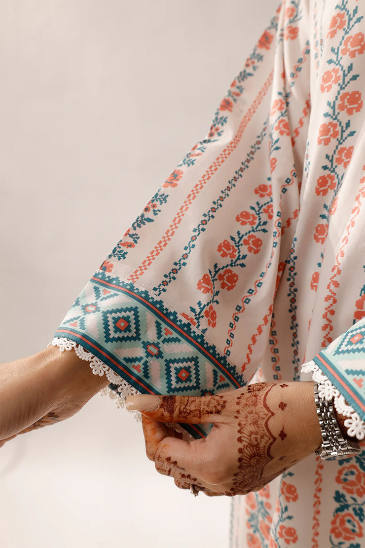 SAYA | 3 Piece | Printed Lawn | Unstitched | U01-25218-04A