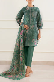 SAYA | Printed Lawn | 3 Piece | Unstitched | U01-25268-01B