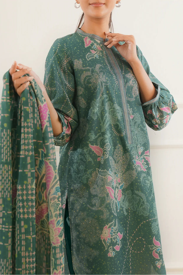 SAYA | Printed Lawn | 3 Piece | Unstitched | U01-25268-01B