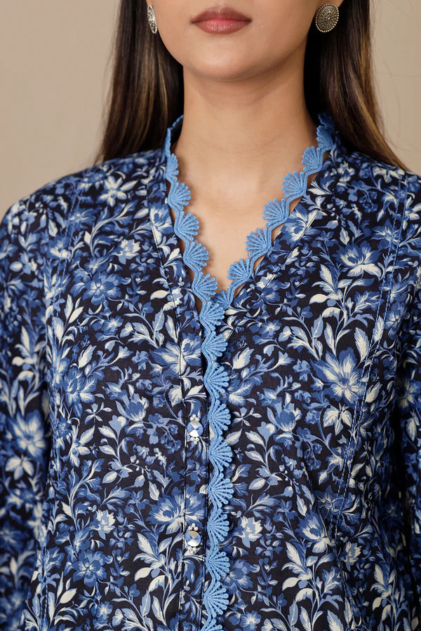 SAYA | Printed Lawn | 3 Piece | Unstitched | U01-25447-02A