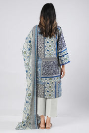 SAYA | Printed Lawn | 3 Piece | Unstitched | U01-25447-09A