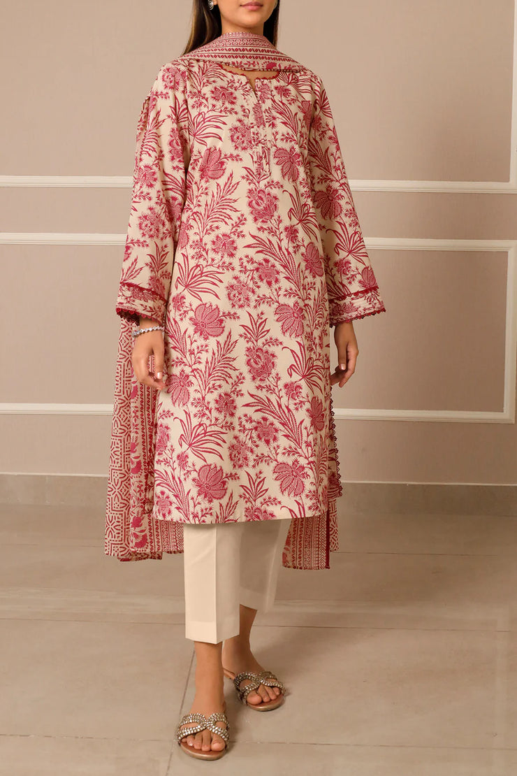 SAYA | Printed Lawn | 3 Piece | Unstitched | U01-25557-03B