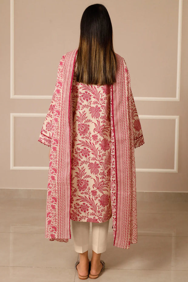 SAYA | Printed Lawn | 3 Piece | Unstitched | U01-25557-03B