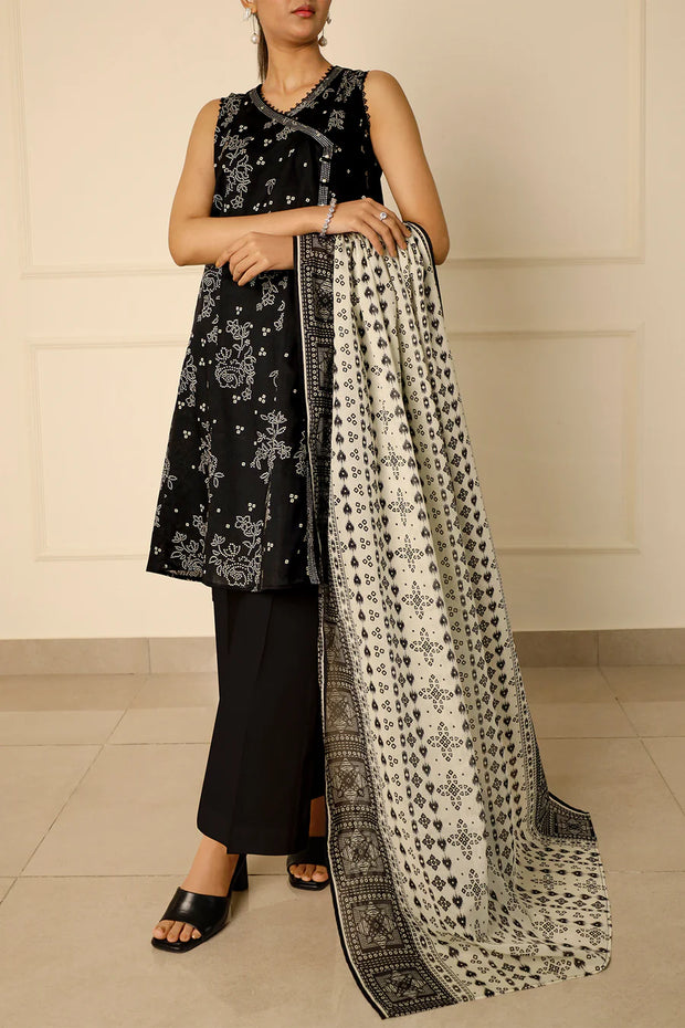 SAYA | Printed Lawn | 3 Piece | Unstitched | U01-25557-04A