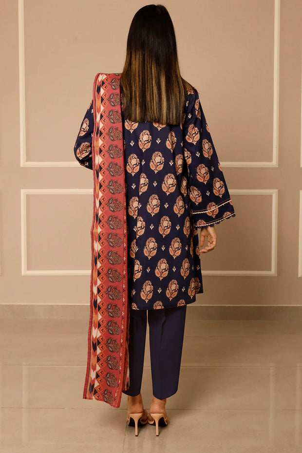 SAYA | Printed Lawn | 3 Piece | Unstitched | U01-25557-05A