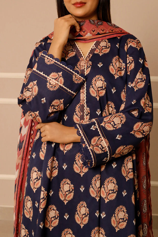 SAYA | Printed Lawn | 3 Piece | Unstitched | U01-25557-05A