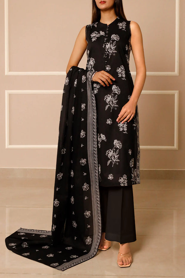 SAYA | Printed Lawn | 3 Piece | Unstitched | U01-25557-08A
