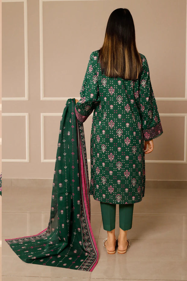 SAYA | Printed Lawn | 3 Piece | Unstitched | U01-25557-09A