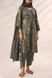 SAYA | Printed Lawn | 3 Piece | Unstitched | U01-25557-10A