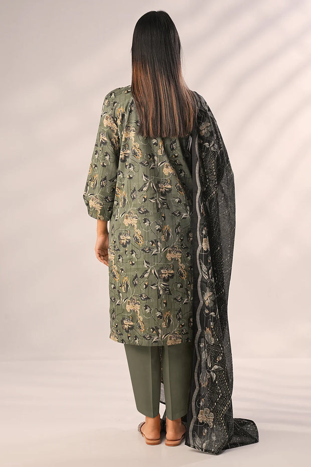SAYA | Printed Lawn | 3 Piece | Unstitched | U01-25557-10A