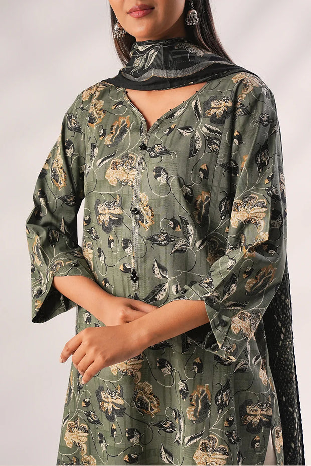 SAYA | Printed Lawn | 3 Piece | Unstitched | U01-25557-10A