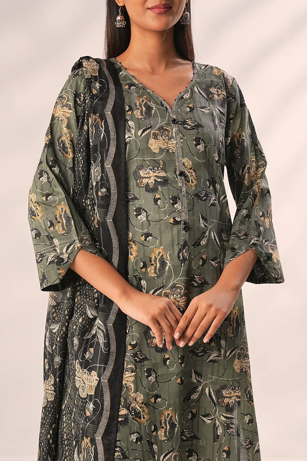 SAYA | Printed Lawn | 3 Piece | Unstitched | U01-25557-10A