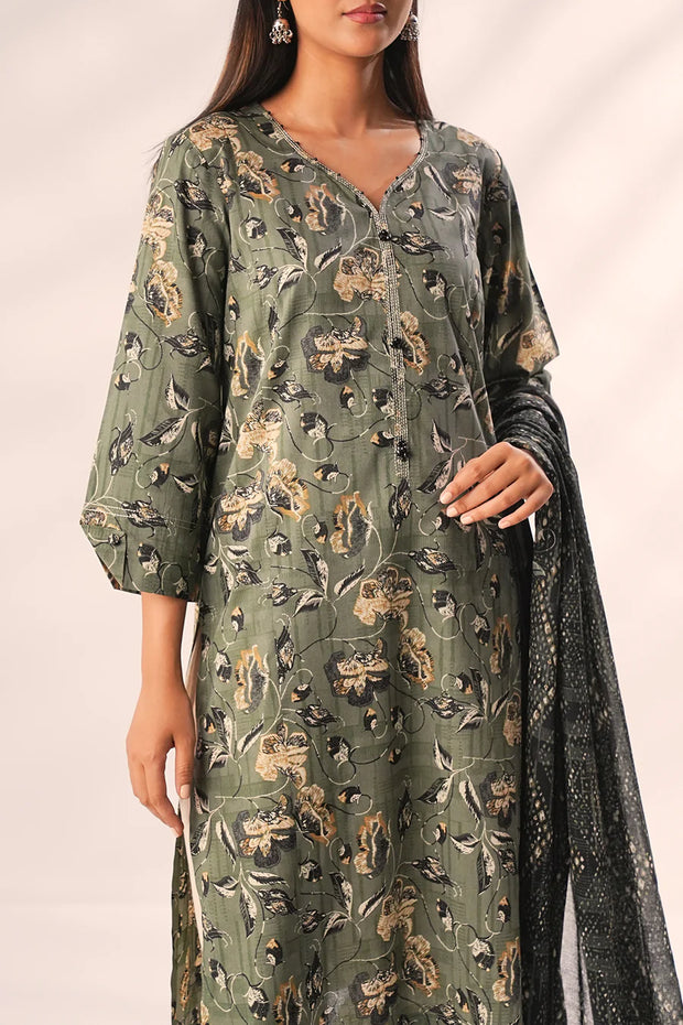 SAYA | Printed Lawn | 3 Piece | Unstitched | U01-25557-10A