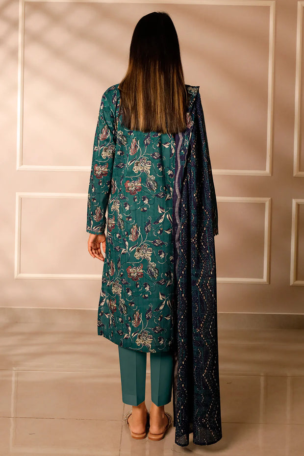 SAYA | Printed Lawn | 3 Piece | Unstitched | U01-25557-10B