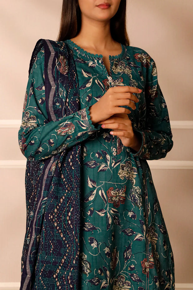 SAYA | Printed Lawn | 3 Piece | Unstitched | U01-25557-10B